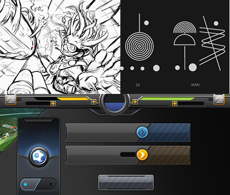 米兰·(milan)中国官方网站UI设计