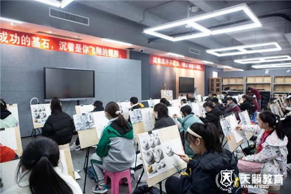 高二这样有机会考美术吗?
